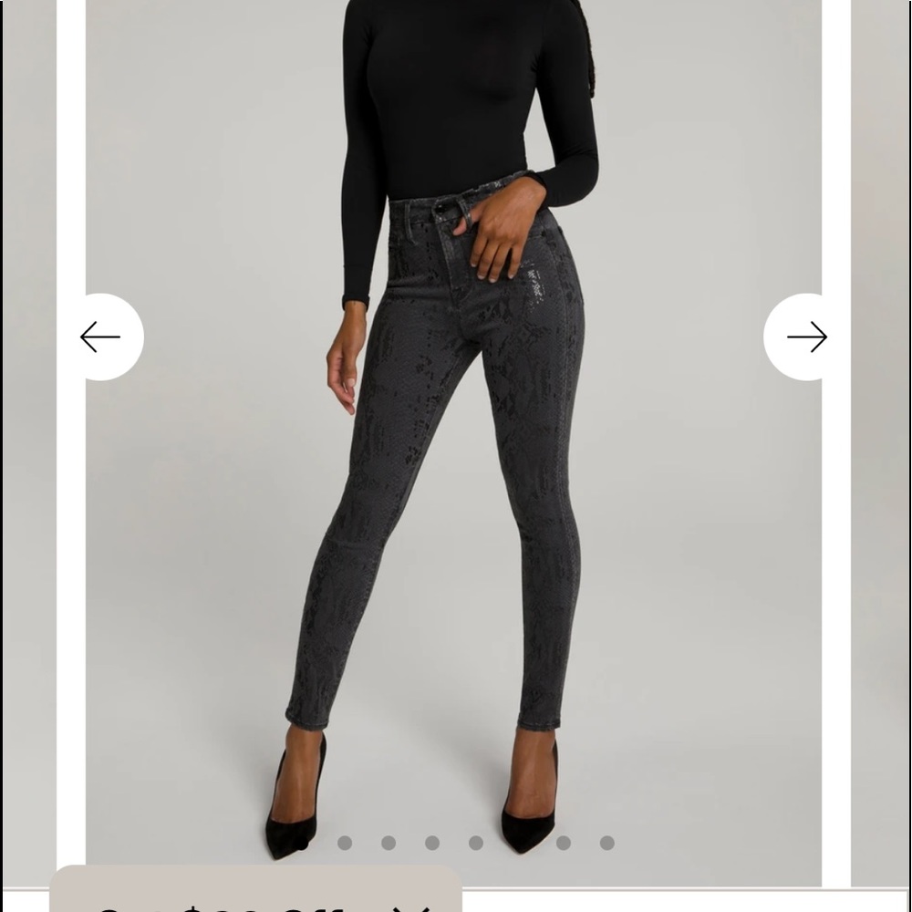 Good American Good Waist Snake